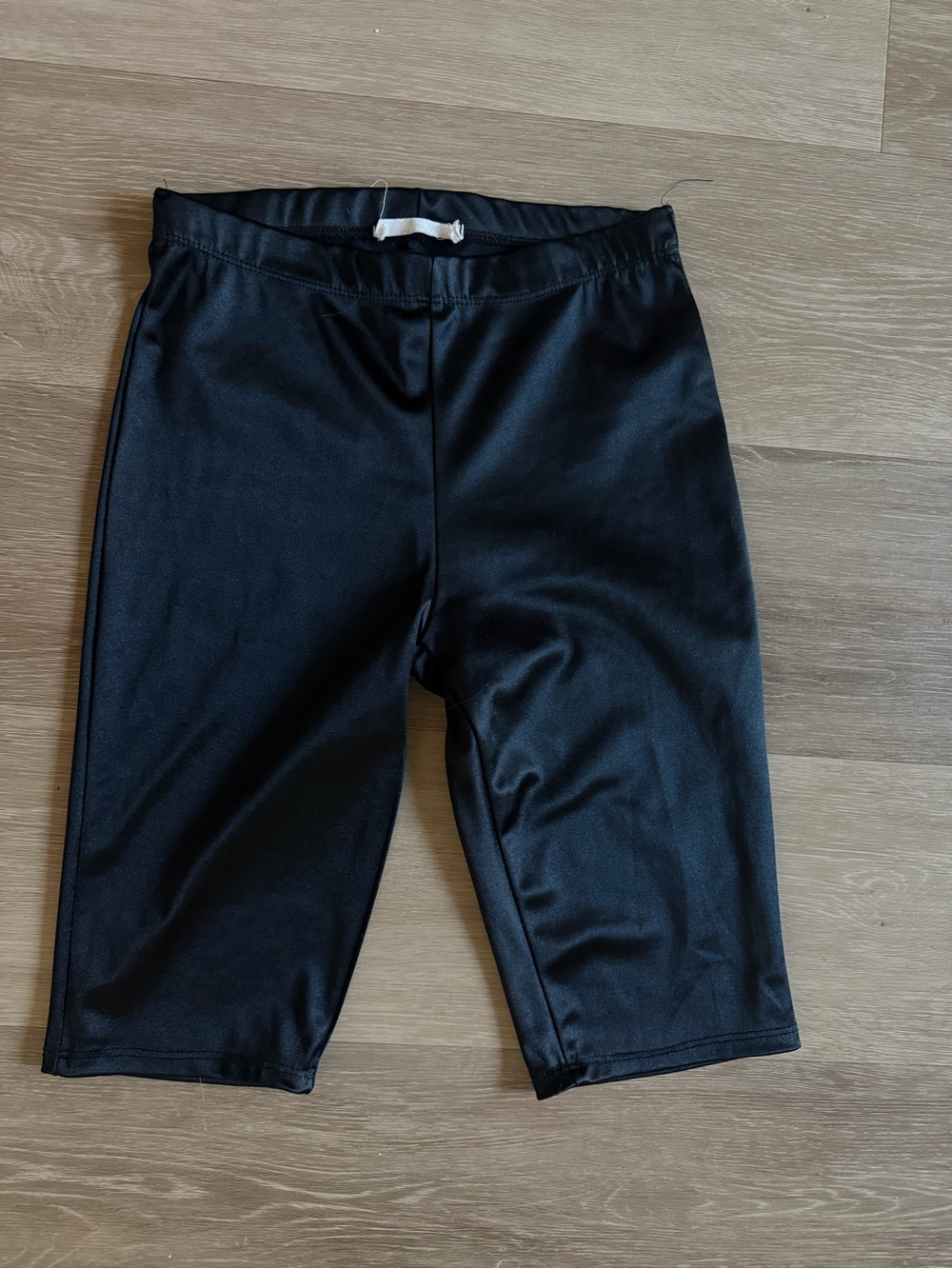 Black Athletic Bike Shorts